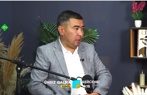 Нұржан Мергенбайұлы JAMBYL телеарнасына арнайы сұхбат берді