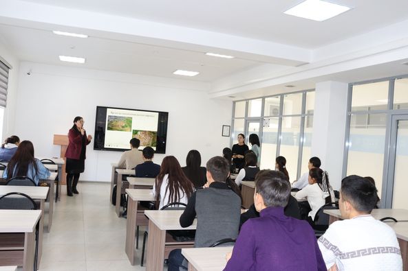 Халықаралық Тараз инновациялық институтында дәріс оқылды