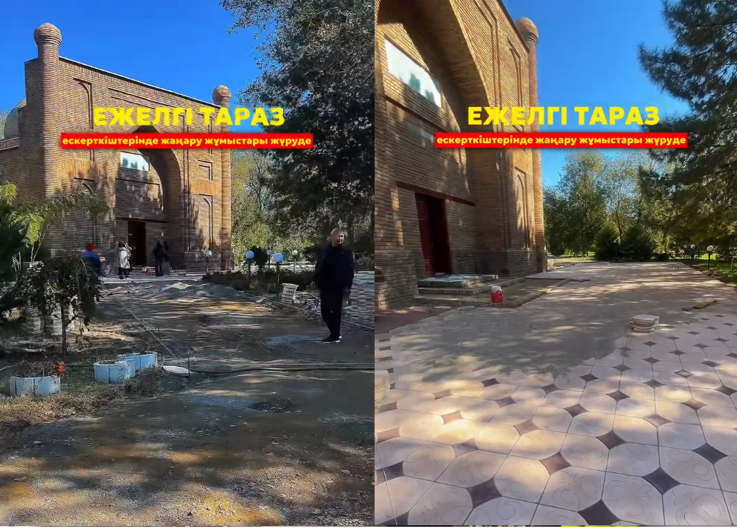 Ежелгі Тараз ескерткіштерінде жаңару мен жаңғыру кезеңі!