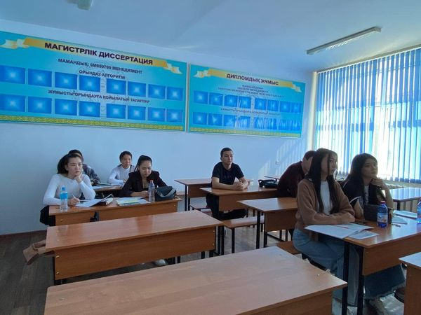 М. Х. Дулати атындағы Тараз өңірлік университетінің білімгерлеріне «Ұлы Жібек жолы бойындағы көне қалалар»  тақырыбында дәріс 