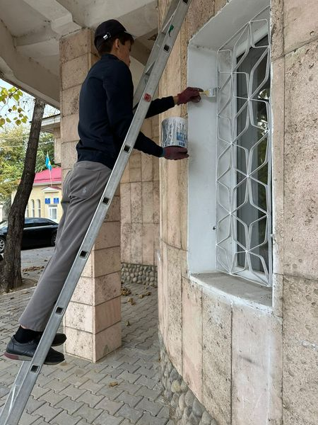 «Тараз – 2000» ғимаратында жөндеу жұмыстары