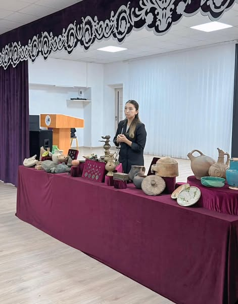 Айша Бибі атындағы дарынды қыз балаларға арналған мамандандырылған «Білім-Инновация» лицей-интернатының оқушыларына «Тараздың көне тарихы» 09.12.2024