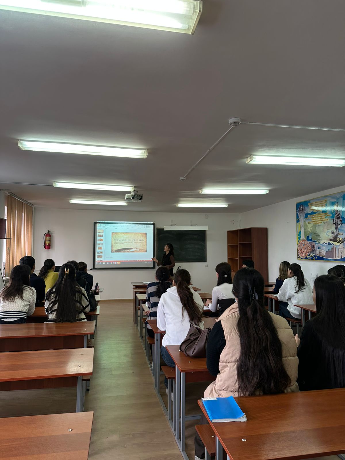 «Тараз қалашығы – көне өркениет ордасы» атты танымдық дәріс өткізілді