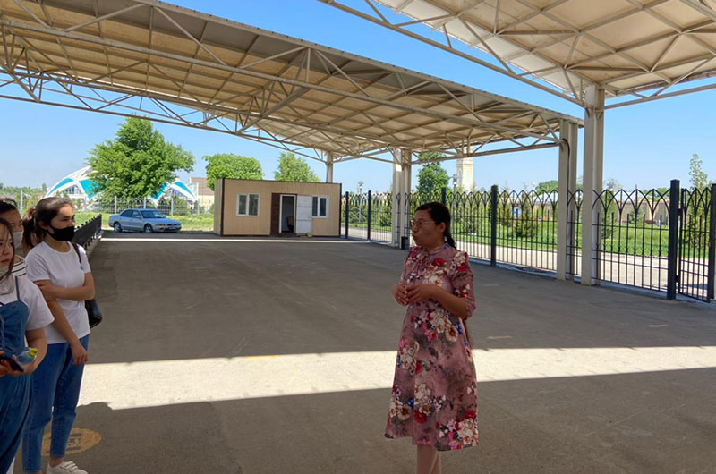 Білімгерлер өндірістік іс-тәжірибеден өтті