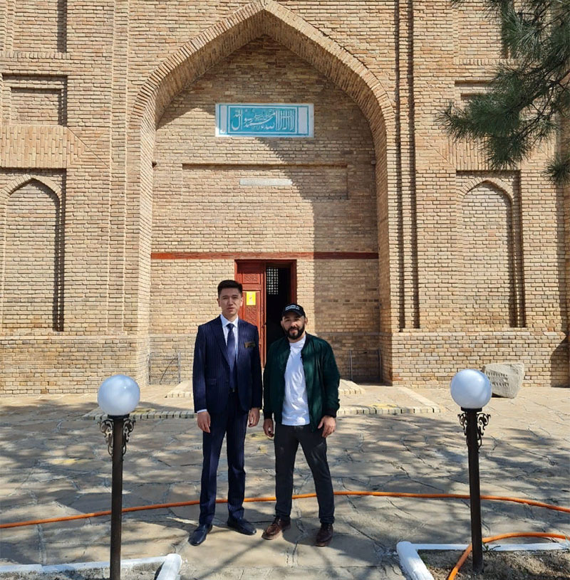 Сәулет-археологиялық кешендерінде түсірілім жүргізді