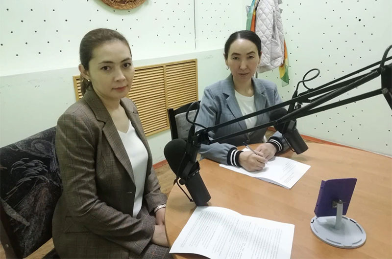 «Жамбыл» радиосына сұхбат берілді