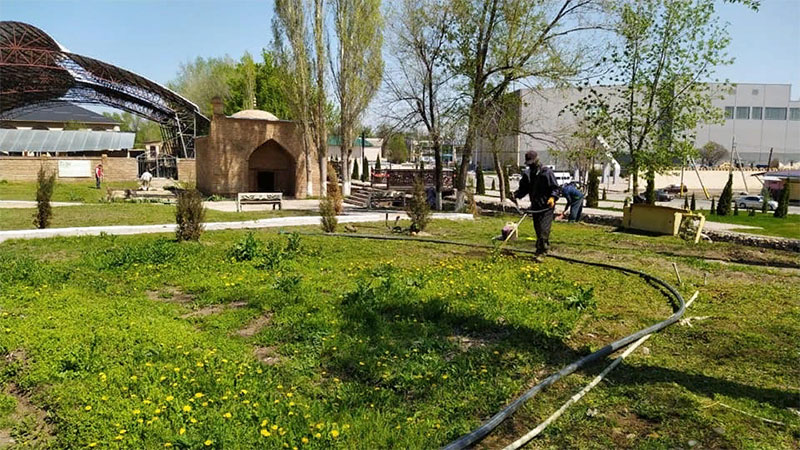 Музей қызметкерлері сенбілік жұмыстарын өткізді