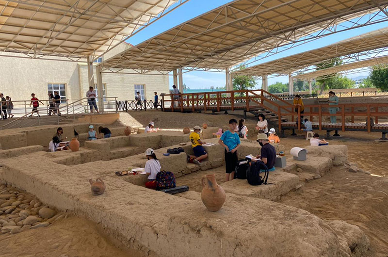 «Ежелгі тарихты суреттейміз» атты үйірме-сабағы өтті