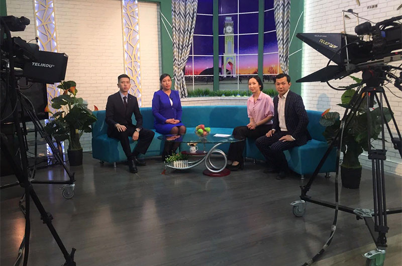 Музей қызметкерлері "JAMBYL TV" телеарнасына сұхбат берді