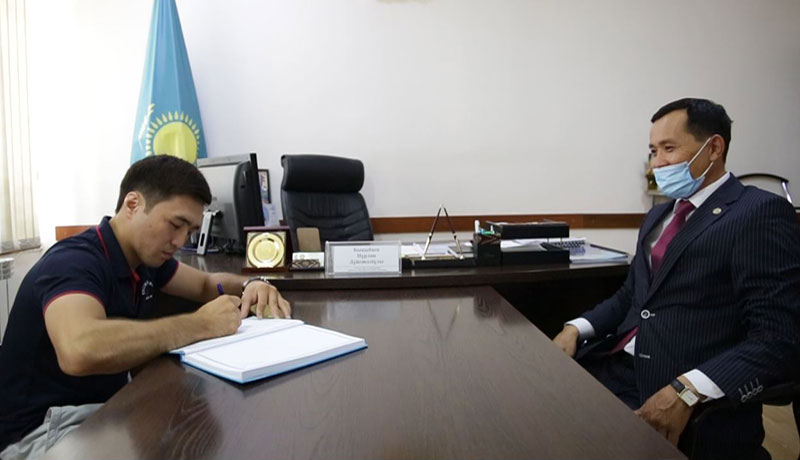 Токио Олимпиадасында қола медальді олжалаған дзюдошы Елдос Сметов (видео)