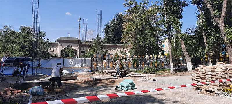 Жаңарту жұмыстары қолға алынды