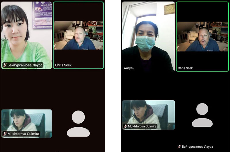 Кезекті онлайн-сабақ өтті