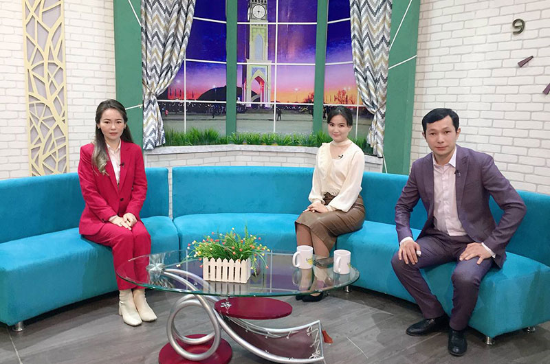 "JAMBYL TV" телеарнасына сұхбат берді