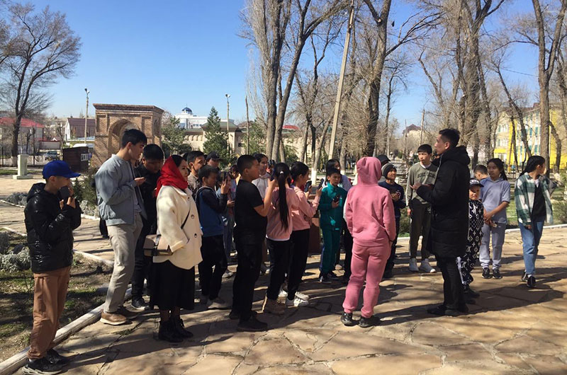 «Өлкетану» үйірмесінің білім алушыларына экскурсия өткізілді