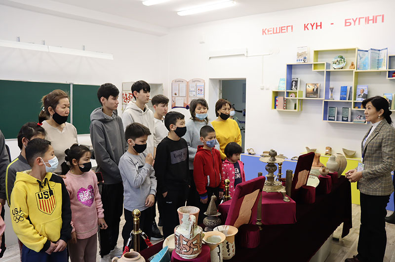 «Көне жәдігерлер сыры» атты жылжымалы көрме ұйымдастырылды