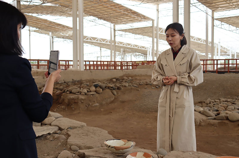 «Ұлт болашағы саналы ұрпақ» атты онлайн экскурсия жүргізілді
