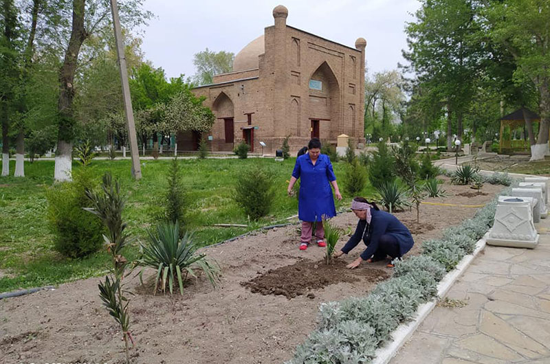 Тазарту жұмыстары жүргізілуде