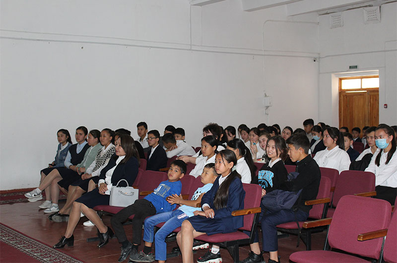 «Ұлт болашағы саналы ұрпақ» тақырыбында танымдық дәріс оқылды