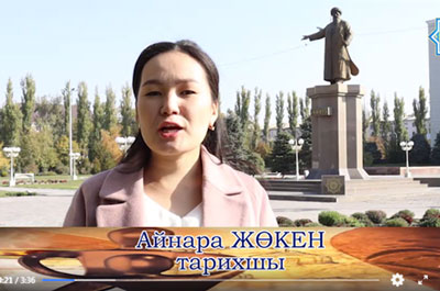 Жамбыл Жабаев ескерткіші - облыстың бірегей символы